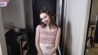 Step-Daughter Nicole gets creampied on college tour by stepdad