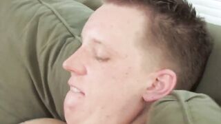 Adams is the blonde teenagers who loves cum on her body