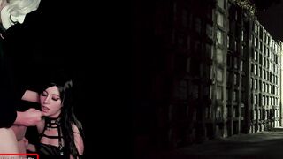 Bae witch fucks into the Cemetery and inside the middle of the NIGHT - She goes dirty with satisfaction - TRAILER