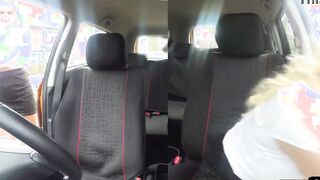 Big Ass n bigtits mom screwed public inside vehicle by driving tutor