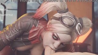 THE BADDIES POUNDER ! ! HARLEY QUEEN HOPPING ON MY GIGA-DONGER