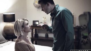 VIRGIN TABOO Stepmom Helped Satisfaction Himself