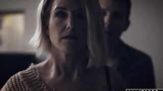 VIRGIN TABOO Stepmom Helped Satisfaction Himself
