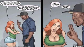 Detention season #3 ep. #2 - She made a Filthy Deal with the Janitor big black dick College sex.