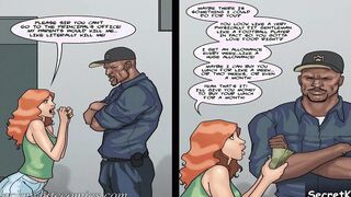 Detention season #3 ep. #2 - She made a Filthy Deal with the Janitor big black dick College sex.
