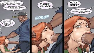 Detention season #3 ep. #2 - She made a Filthy Deal with the Janitor big black dick College sex.