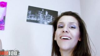 Porn Casting Shy young spanish Cutie Clara Bru inside her first porn clip