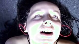 Sensual lust for 3 depraved couple with 3 Way Facial