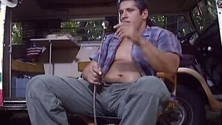 A sex tape full of lust with a Hottie and perverted big boobed woman