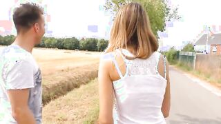 DEUTSCHLAND REPORT - Bombshell Liss Longlegs Rides On a Big