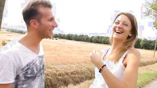 DEUTSCHLAND REPORT - Bombshell Liss Longlegs Rides On a Big
