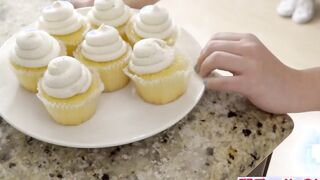 StepSis Eats Frosting Off Of StepBrothers Dick