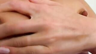 Irresistible firm body hot enjoy solo masturbation with her sex toy