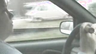 Big Cigar Into The Vehicle