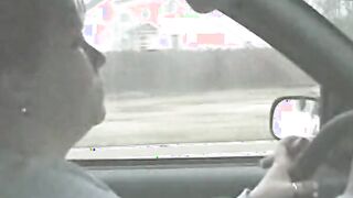 Big Cigar Into The Vehicle