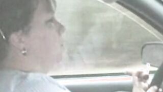 Big Cigar Into The Vehicle