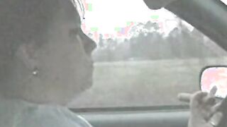 Big Cigar Into The Vehicle
