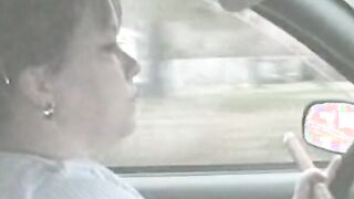 Big Cigar Into The Vehicle