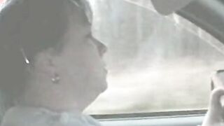 Big Cigar Into The Vehicle