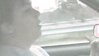 Big Cigar Into The Vehicle