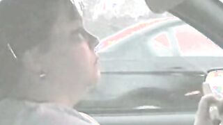 Big Cigar Into The Vehicle