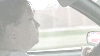 Big Cigar Into The Vehicle
