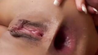 A young and eager thot inside a Hottie tape with Anal Oral Sex
