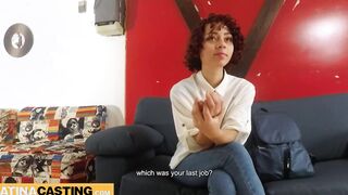 Hottie Slender Colombian Inked Celeb Gets Anal Pounding Casting