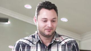 Dude tit fucking his big titted stepmom into law