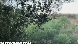 Tiny Skinny (Lola Fae) Gets Jizzed Into Her Mouth After Having Her