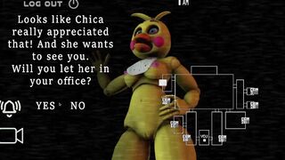 """Fun""" Nights At Freddys AGAINST HOT PRESSING Animatronic GODDESSES