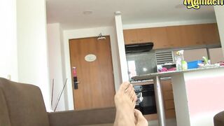 OperacionLimpieza - Julia Garcia beauty Colombian goddess Gets Her Tight