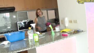 OperacionLimpieza - Julia Garcia beauty Colombian goddess Gets Her Tight