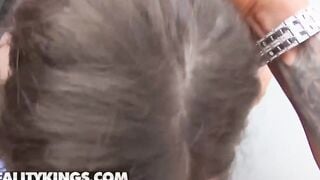 Nasty Dark Haired (Nina Turk) Gets Everything She Ever Wanted And More By