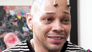 Will you titty pounded your mother-inside-law Katy Jayne asked a young african dude