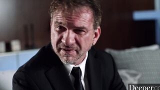 Deeper. Gambler bets his goddess wifey inside high stake game