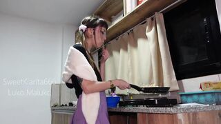 Ghostface fucks me and sees my open asshole | anal gape cumshot