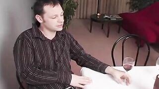 Curly hair hot gets fuck doggy style im bed