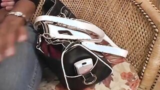 Ebony bimbos leaves her bf to screwed her best friend