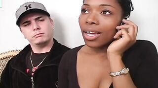 Ebony bimbos leaves her bf to screwed her best friend