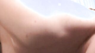 Filthy ginger smiles while she sits on hunk's rough penis