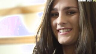 CastingFrancais - Eva Lyx Crazy Sexy Canadian 19 Yo Hardcore Snatch Banged!