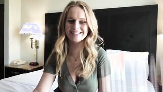 Amazing Babe cute blonde teen yr old amateur teen sucks a fat penis