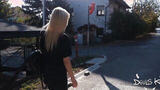 INSTAGRAM devils kos / Julia Rain / Blonde stranger sock my dick /