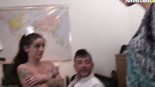 ReifeSwinger - Chubby German Matures Share Big Cock In Steamy