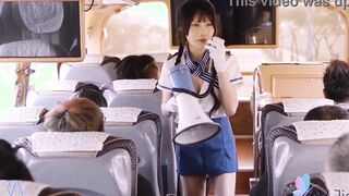 Sex tour bus with Big Tit chinese skank Original Asian AV Porn with English Slave