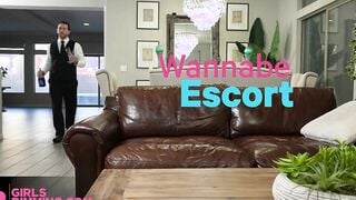 GIRLSRIMMING - Gentle anal pleasure with slender Beauty Eliza Ibarra