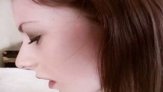 Crazy blonde likes getting her booty slapped with a touch by goddess dark haired Hot