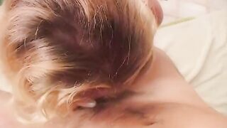 Adorable boy slaps his thot's booty and make her turned on having fun with the sex sex toys