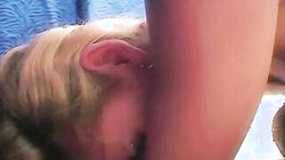 Adorable boy slaps his thot's booty and make her turned on having fun with the sex sex toys